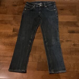 Classic Black Women's Straight Leg Jeans